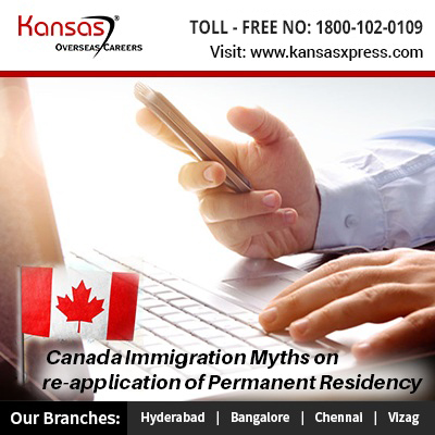 Myths on reapplication of Canada PR