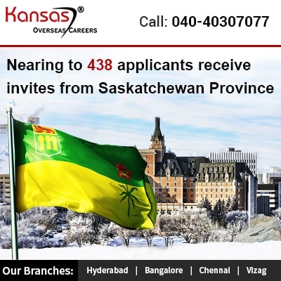 Nearing to 438 applicants receive invites from Saskatchewan Province
