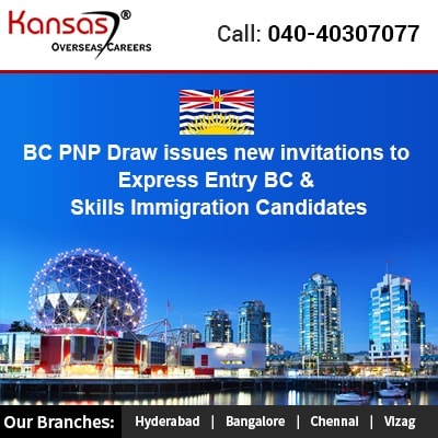 BC PNP Draw Issues New Invitations To Express Entry BC & Skills Immigration Candidates